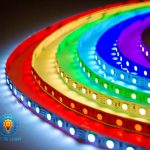 ریسه ۱۲ ولت تراکم ۶۰ RGB
