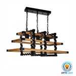لوستر سه شعله کد ۲۲۲۶/3BK