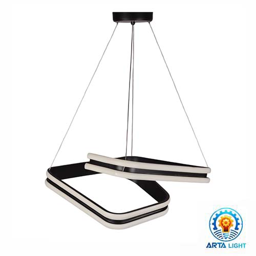 لوستر مدل مدرن کد A6417 BK