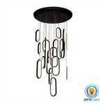 چراغ آویز مدرن کد L6412 21BK