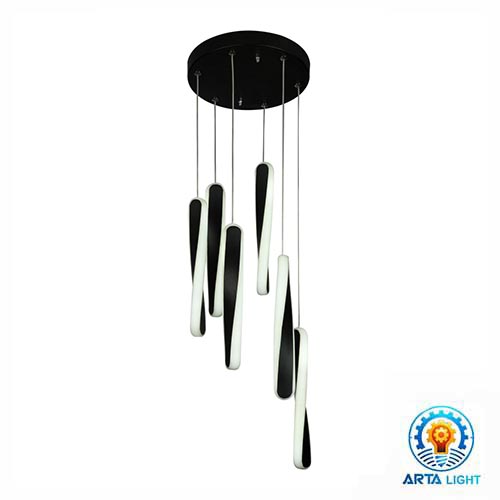 چراغ آویز کد L6406 6BK