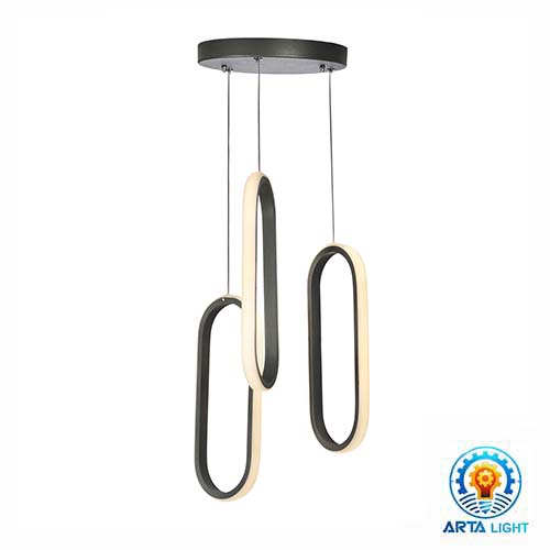 چراغ آویز کد L6408/3T