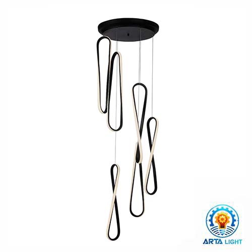 چراغ آویز کد L6410/6BK