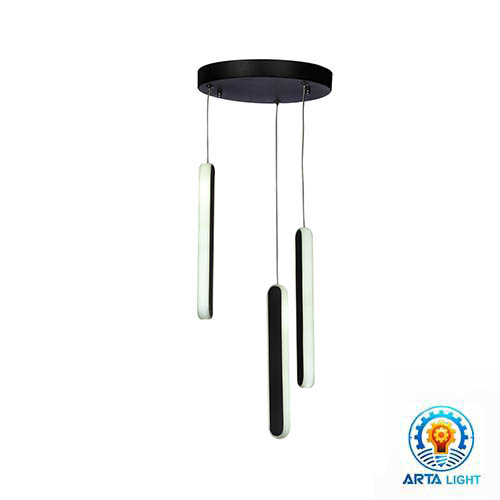 چراغ آویز کد L6411 3-BK