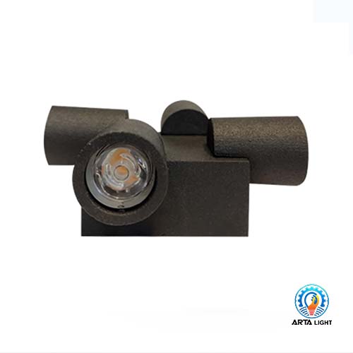 چراغ دکوراتیو چهار طرفه زاویه (4 وات) کد 1113