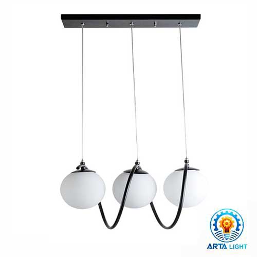 لوستر سه شعله کد A1263/3