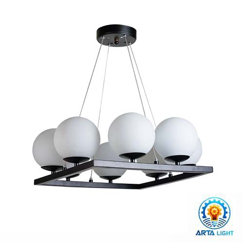 لوستر ۸ شعله کد A1254 8 لوستر ۸ شعله کد A1254 8