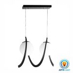 لوستر دو شعله کد A1260 2