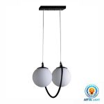 لوستر دو شعله کد A12612