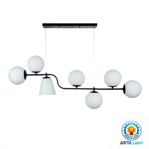 لوستر هفت شعله کد A1247 7