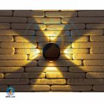 چراغ دکوراتیو چهار طرفه دایره (4 وات) کد 115-4 NENOL