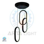 چراغ آویز مدرن کد L6407 3BK